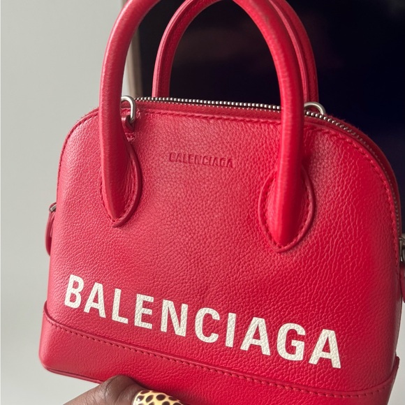 Balenciaga Mini Bag in Vibrant Red - Picture 3 of 4